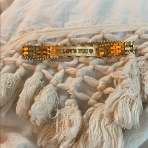 ♥️ VANESSA MOONEY “ I ♥️ YOU” ID BRACELET